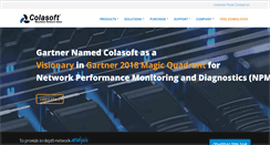 Desktop Screenshot of colasoft.com